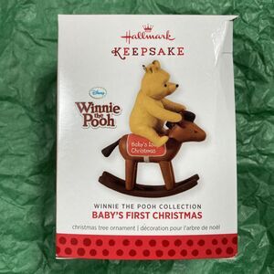 Hallmark Christmas Ornament (2013) Baby's First Christmas • Winnie the Pooh